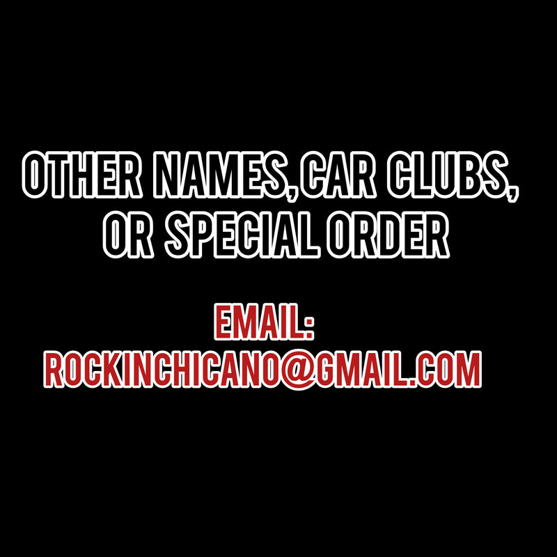 CUSTOM CITY CAR PLAQUES